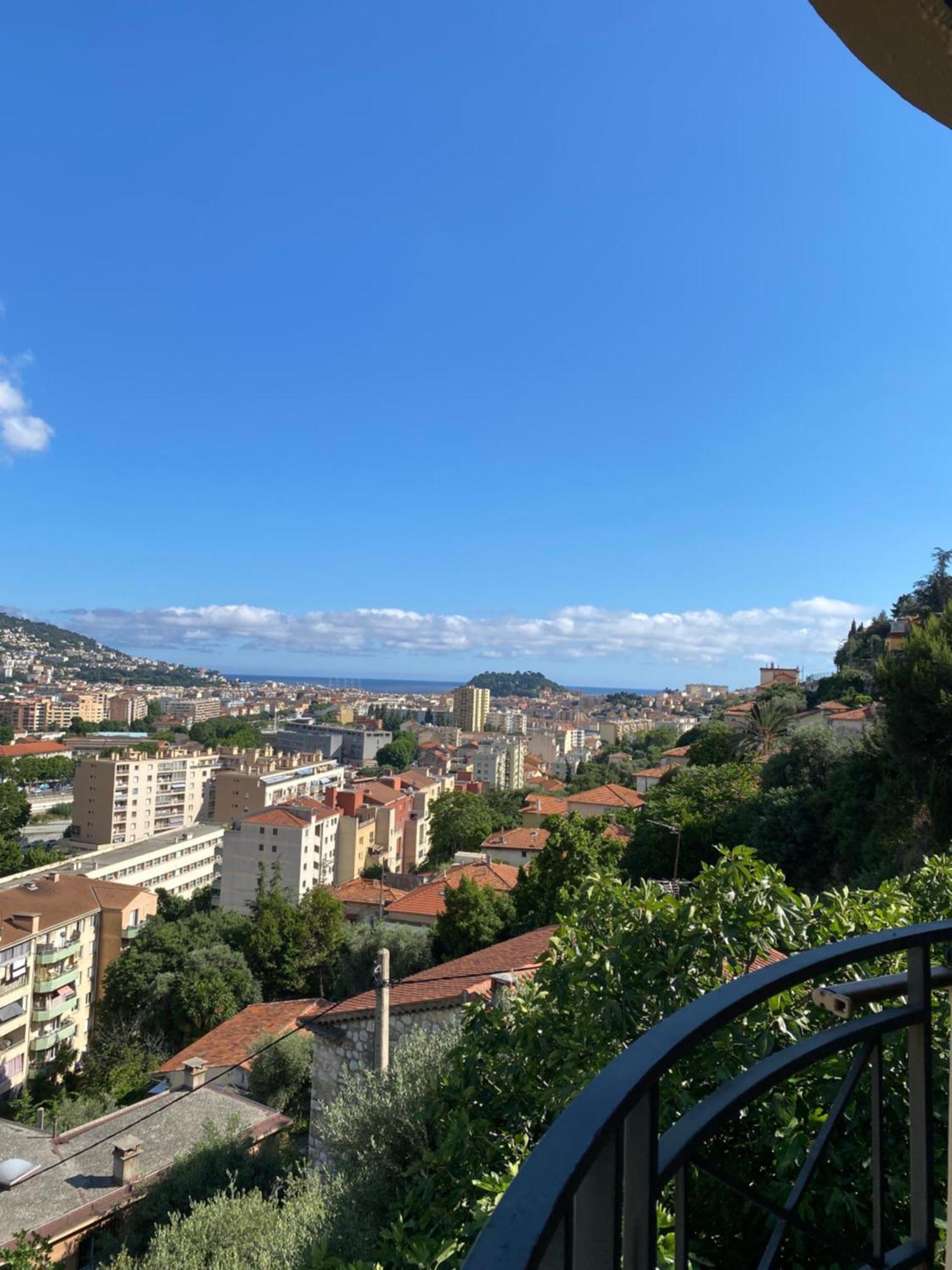 Appartement 02 Vue Panoramique -Wifi- Parking Prive -Nice Exterior foto